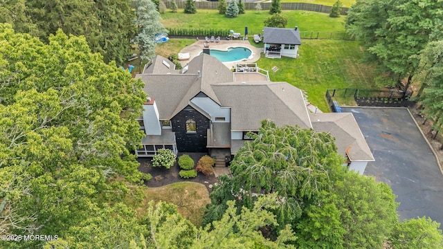 1218 W Park Ave, Ocean Twp, NJ 07712 - view of subject property with a pool