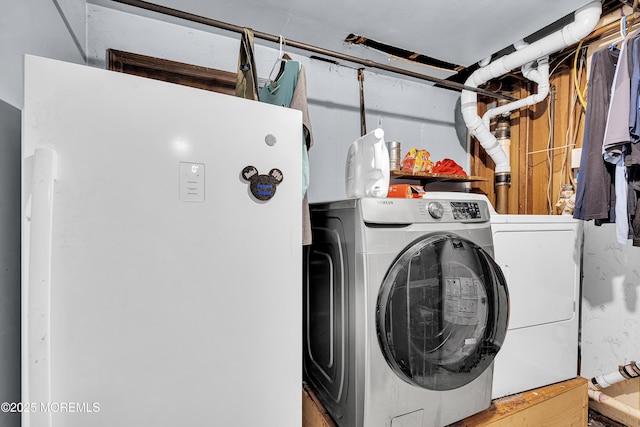 886 Stafford Dr, Toms River, NJ 08753 - washroom featuring separate washer and dryer