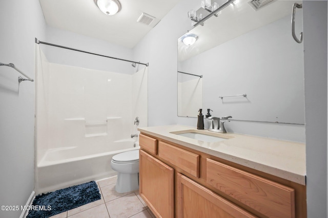 18 4th Ave, Toms River, NJ 08757 - bathroom featuring vanity, washtub / shower combination, and tile patterned flooring