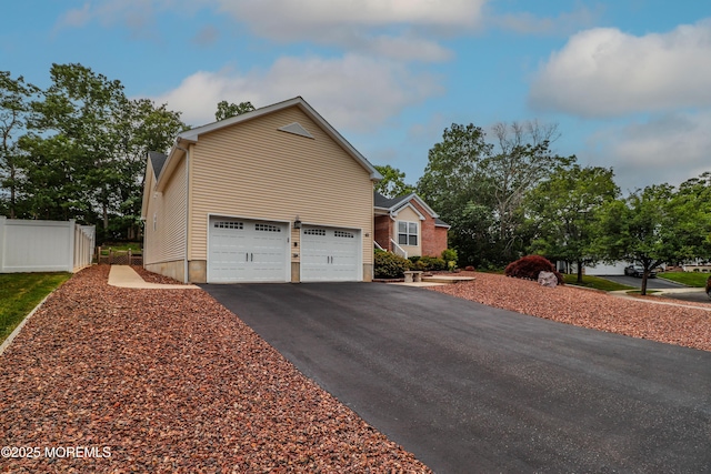 45 Sugar Hill Rd, Manahawkin, NJ 08050 - view of property exterior with driveway and a garage