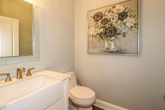 45 Sugar Hill Rd, Manahawkin, NJ 08050 - bathroom featuring vanity and toilet