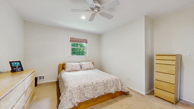 26 Appomattox Dr, Manalapan, NJ 07726 - bedroom featuring light colored carpet and a ceiling fan