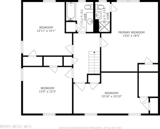26 Appomattox Dr, Manalapan, NJ 07726 - view of room layout