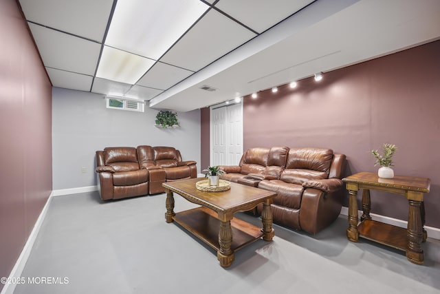 23 Norlaine Dr, Cookstown, NJ 08511 - living area featuring baseboards