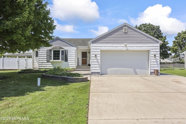 23 Norlaine Dr, Cookstown, NJ 08511 - view of front facade featuring a garage and concrete driveway