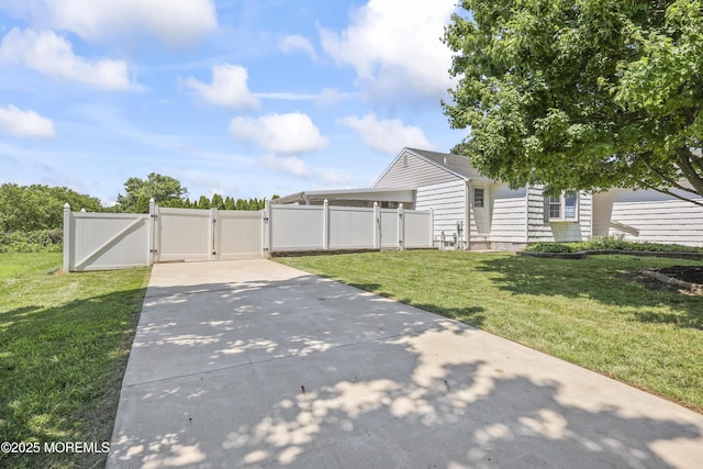 23 Norlaine Dr, Cookstown, NJ 08511 - view of yard featuring a gate and driveway