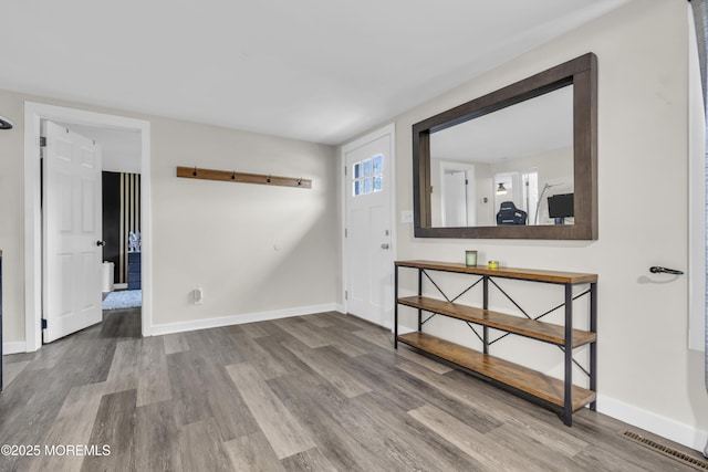 235 Willow Ln, Forked River, NJ 08731 - entrance foyer with wood finished floors