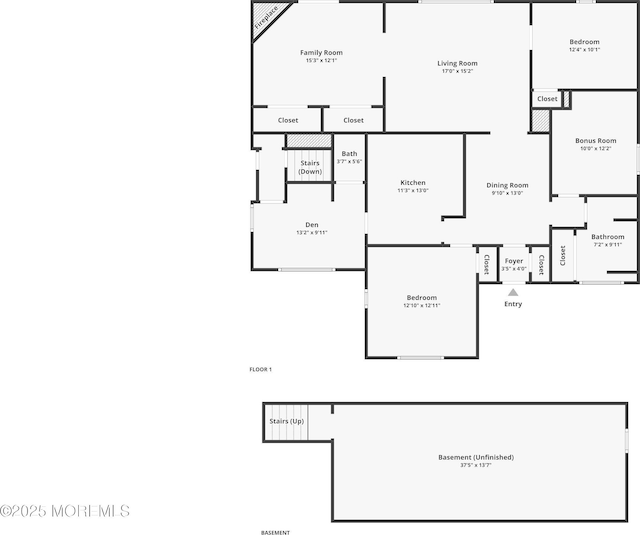 207 Lloyd Rd, Matawan, NJ 07747 - view of property floor plan