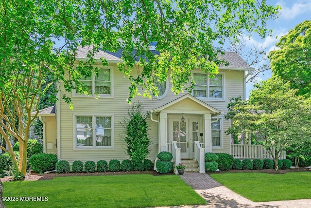 1905 3rd Ave, Spring Lake, NJ 07762 - view of front of property featuring a front yard and a shingled roof