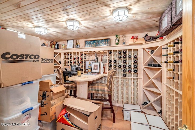 1905 3rd Ave, Spring Lake, NJ 07762 - wine room featuring tile patterned floors
