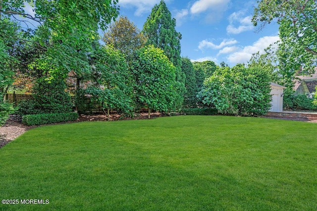 1905 3rd Ave, Spring Lake, NJ 07762 - view of yard featuring an attached garage