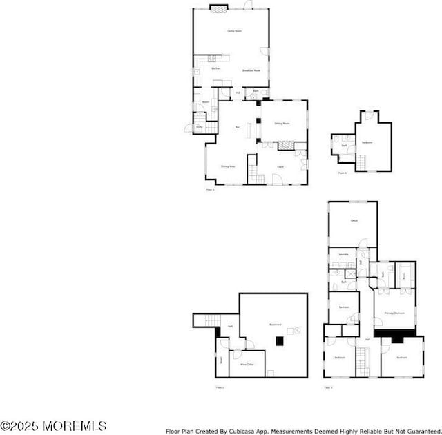 1905 3rd Ave, Spring Lake, NJ 07762 - view of floor plan / room layout