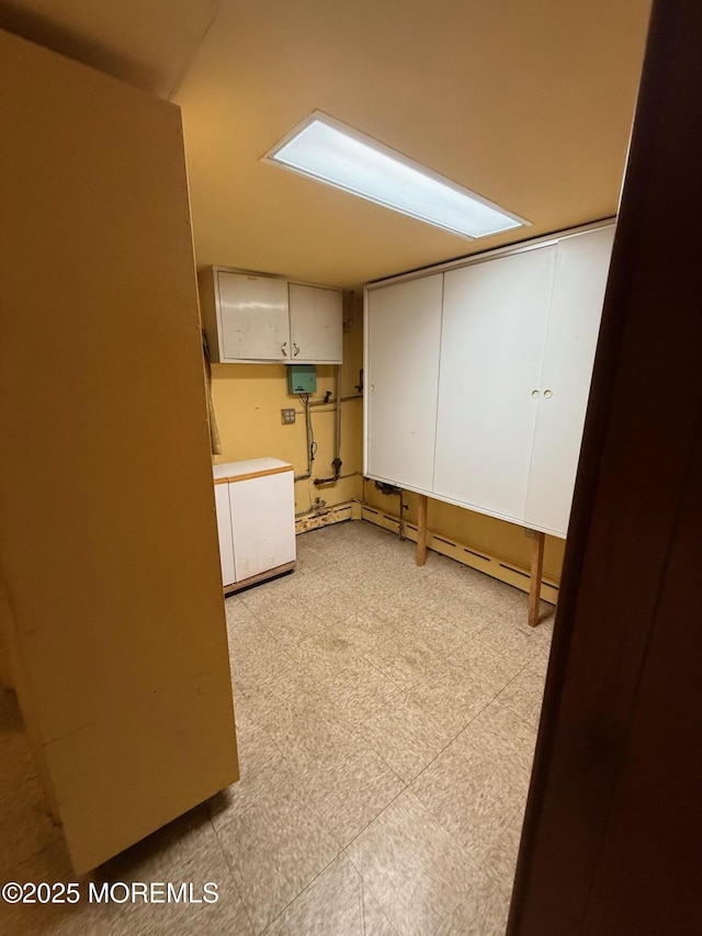 34 Woodbrook Cir, Westfield, NJ 07090 - basement featuring light floors