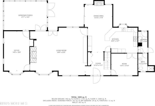 6 Stoecker Rd, Holmdel, NJ 07733 - view of property floor plan