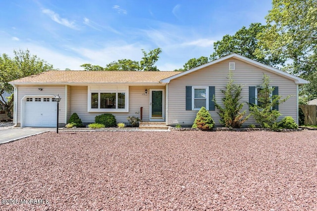 455 Drum Point Rd, Brick, NJ 08723 - single story home with an attached garage and concrete driveway
