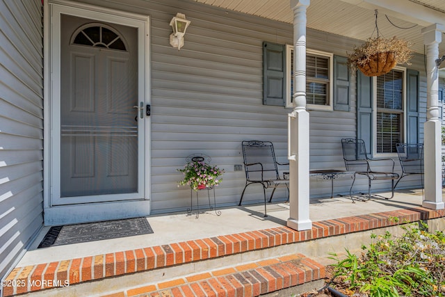 414 Riverview Rd, Forked River, NJ 08731 - entrance to property with a porch