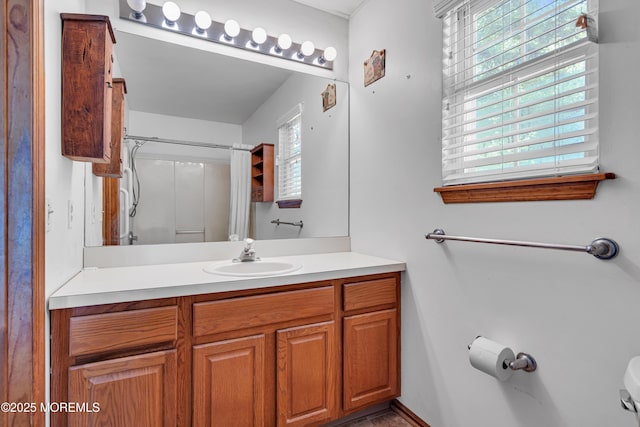 414 Riverview Rd, Forked River, NJ 08731 - full bathroom featuring vanity and a shower