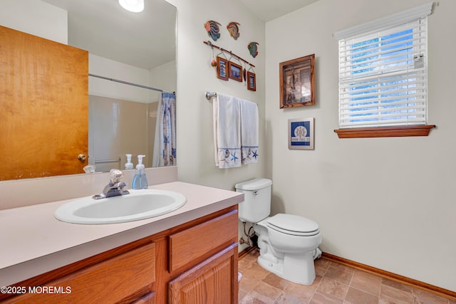 414 Riverview Rd, Forked River, NJ 08731 - full bathroom featuring vanity and curtained shower