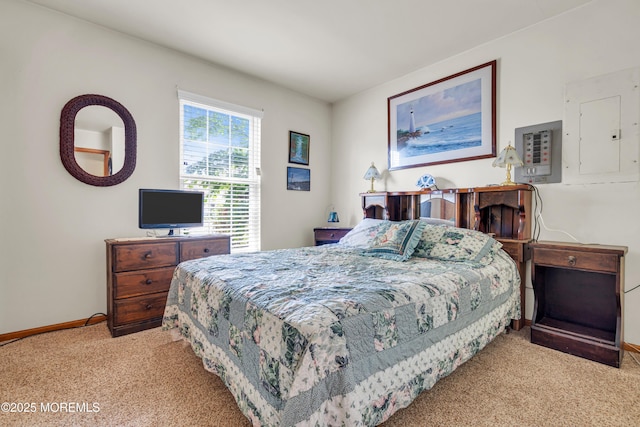414 Riverview Rd, Forked River, NJ 08731 - bedroom featuring carpet floors and electric panel