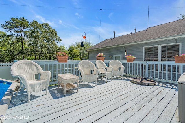 414 Riverview Rd, Forked River, NJ 08731 - view of deck