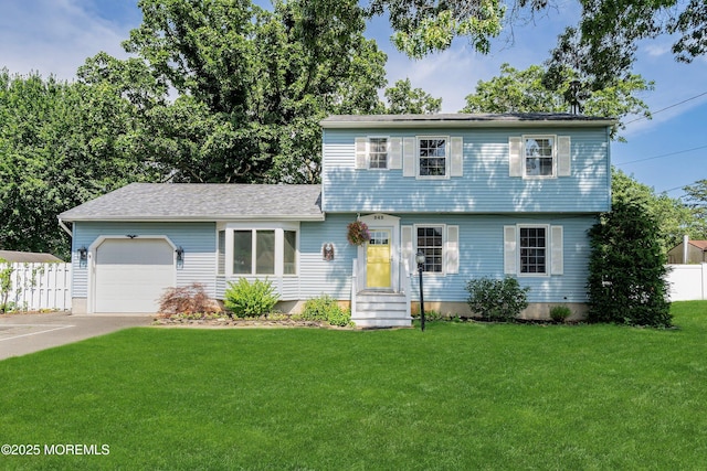 343 Clifton Ave, Bayville, NJ 08721 - colonial inspired home featuring entry steps, a garage, and concrete driveway