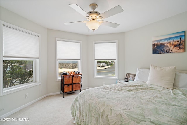 164 Morris Blvd, Beach Haven West, NJ 08050 - bedroom with light carpet and a ceiling fan