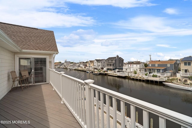 164 Morris Blvd, Beach Haven West, NJ 08050 - deck with a residential view and a water view