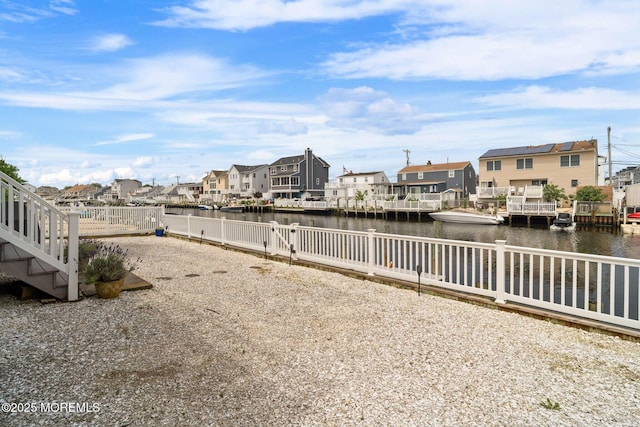 164 Morris Blvd, Beach Haven West, NJ 08050 - view of yard featuring a residential view and a water view