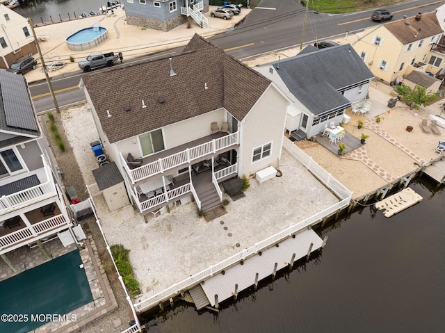 164 Morris Blvd, Beach Haven West, NJ 08050 - view from above of property featuring a large body of water