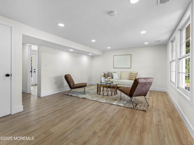 37 Bryant Dr, Jackson, NJ 08527 - living room with light wood finished floors and recessed lighting