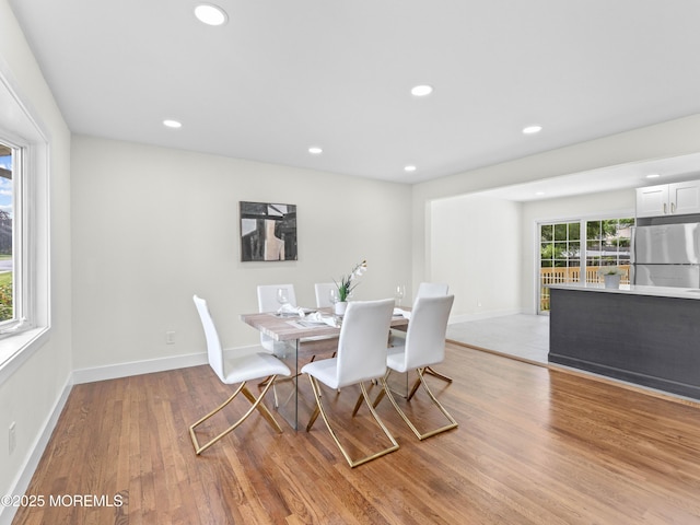 37 Bryant Dr, Jackson, NJ 08527 - dining space featuring light wood finished floors and recessed lighting