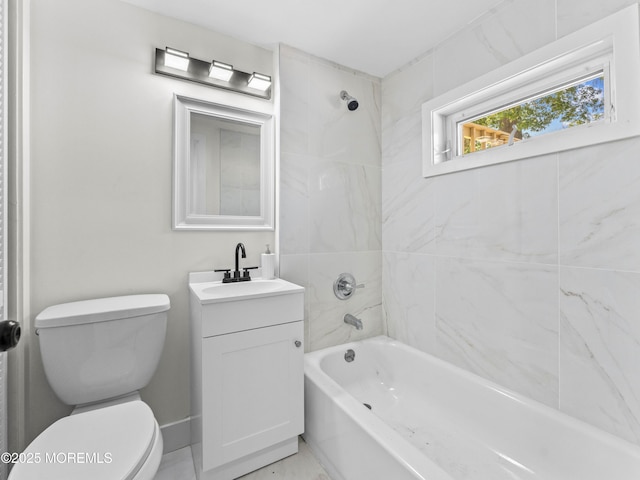 37 Bryant Dr, Jackson, NJ 08527 - full bath featuring vanity and bathtub / shower combination