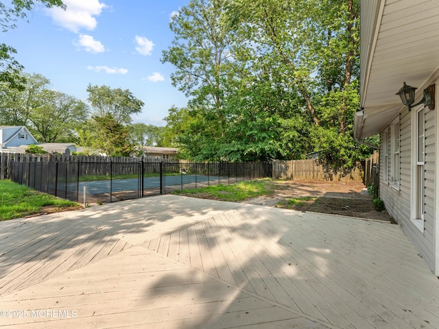 37 Bryant Dr, Jackson, NJ 08527 - wooden terrace featuring a fenced backyard