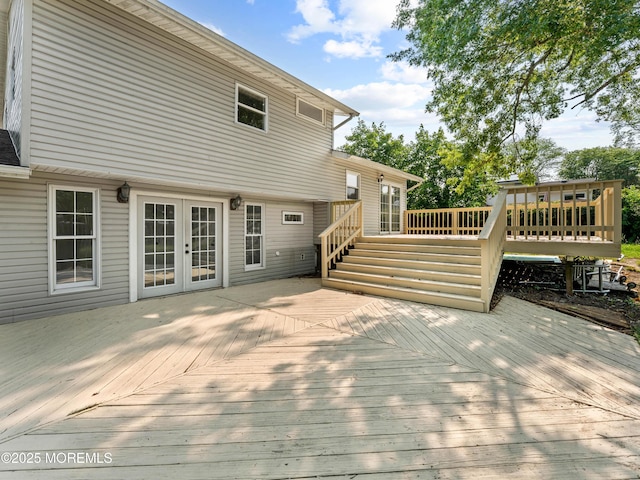 37 Bryant Dr, Jackson, NJ 08527 - deck featuring french doors
