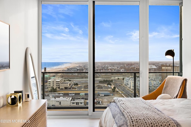 1101 Ocean Ave Unit 1404, Asbury Park, NJ 07712 - bedroom with a view of city and a water view