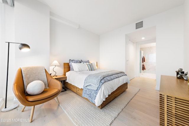 1101 Ocean Ave Unit 1404, Asbury Park, NJ 07712 - bedroom with light wood-type flooring