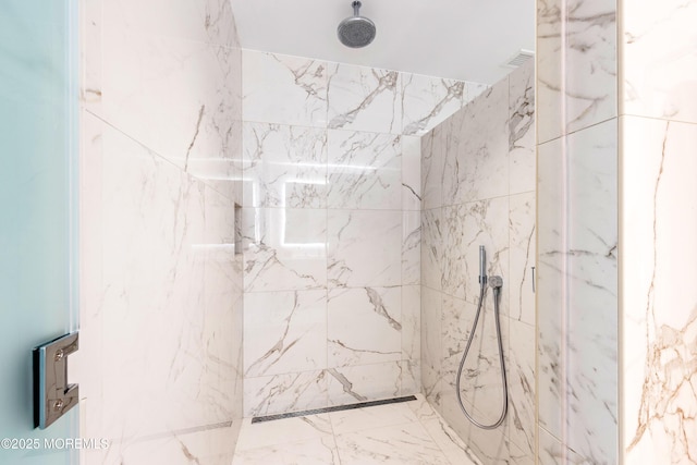 1101 Ocean Ave Unit 1404, Asbury Park, NJ 07712 - bathroom with a marble finish shower