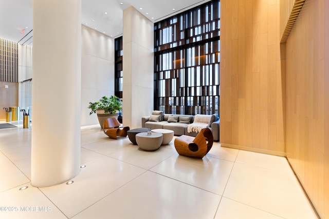 1101 Ocean Ave Unit 1404, Asbury Park, NJ 07712 - lobby with a towering ceiling