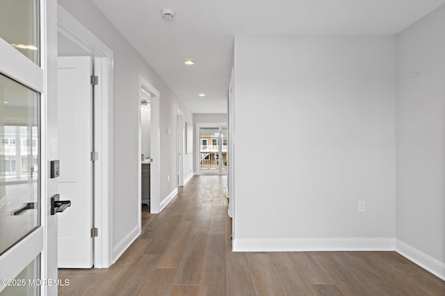 56 Gregg Dr, Beach Haven West, NJ 08050 - hall featuring wood finished floors and recessed lighting