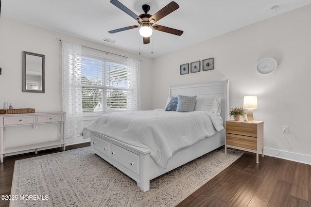 798A Warren St Unit A, Toms River, NJ 08753 - bedroom featuring wood finished floors and ceiling fan