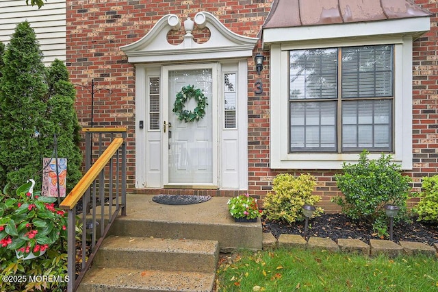 49 Scarborough Ct Unit 3, Freehold, NJ 07728 - view of exterior entry with brick siding