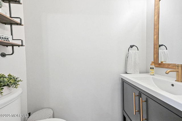 49 Scarborough Ct Unit 3, Freehold, NJ 07728 - half bath featuring toilet and vanity