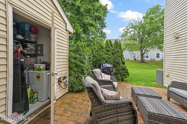 49 Scarborough Ct Unit 3, Freehold, NJ 07728 - view of patio featuring grilling area