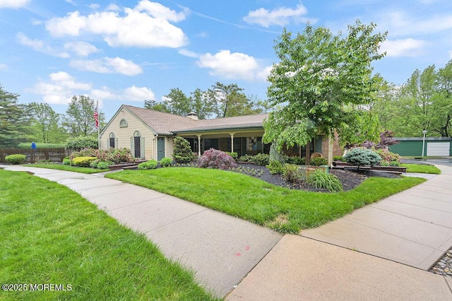 49 Scarborough Ct Unit 3, Freehold, NJ 07728 - single story home featuring a chimney
