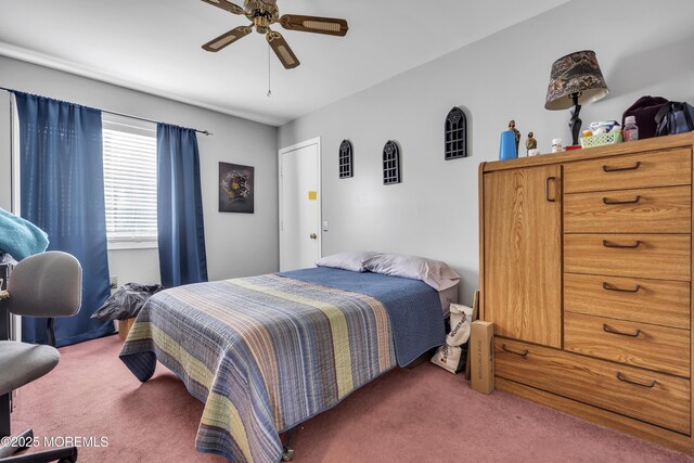 8 Tijuana Ct, Toms River, NJ 08757 - carpeted bedroom featuring a ceiling fan