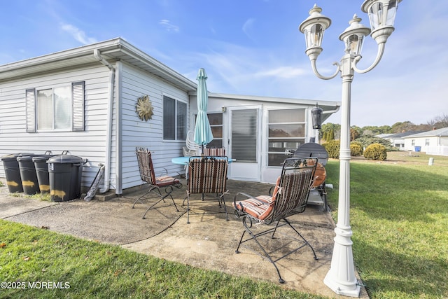 8 Tijuana Ct, Toms River, NJ 08757 - back of house with a patio and a lawn