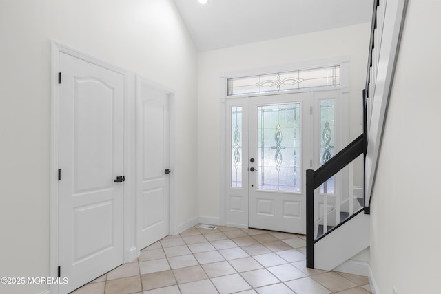 1792 Todd Rd, Toms River, NJ 08755 - entryway featuring stairs and light tile patterned floors