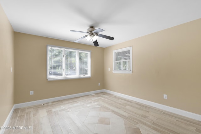 1792 Todd Rd, Toms River, NJ 08755 - empty room featuring ceiling fan and light wood-type flooring