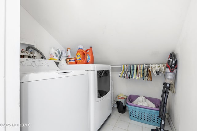 1792 Todd Rd, Toms River, NJ 08755 - laundry room with independent washer and dryer and light tile patterned floors