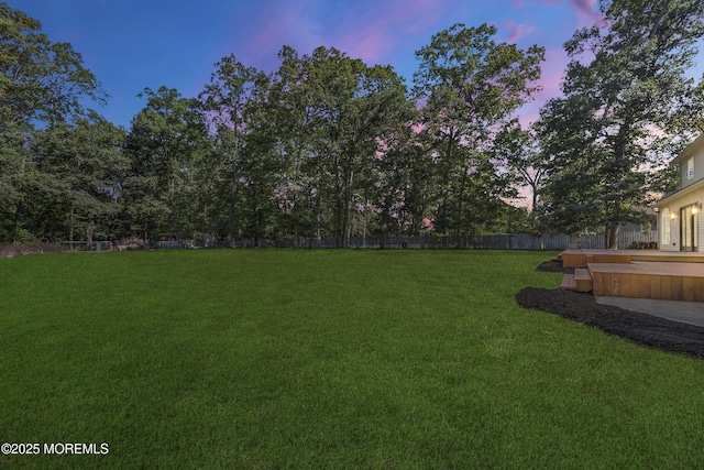 1792 Todd Rd, Toms River, NJ 08755 - fenced backyard with a deck
